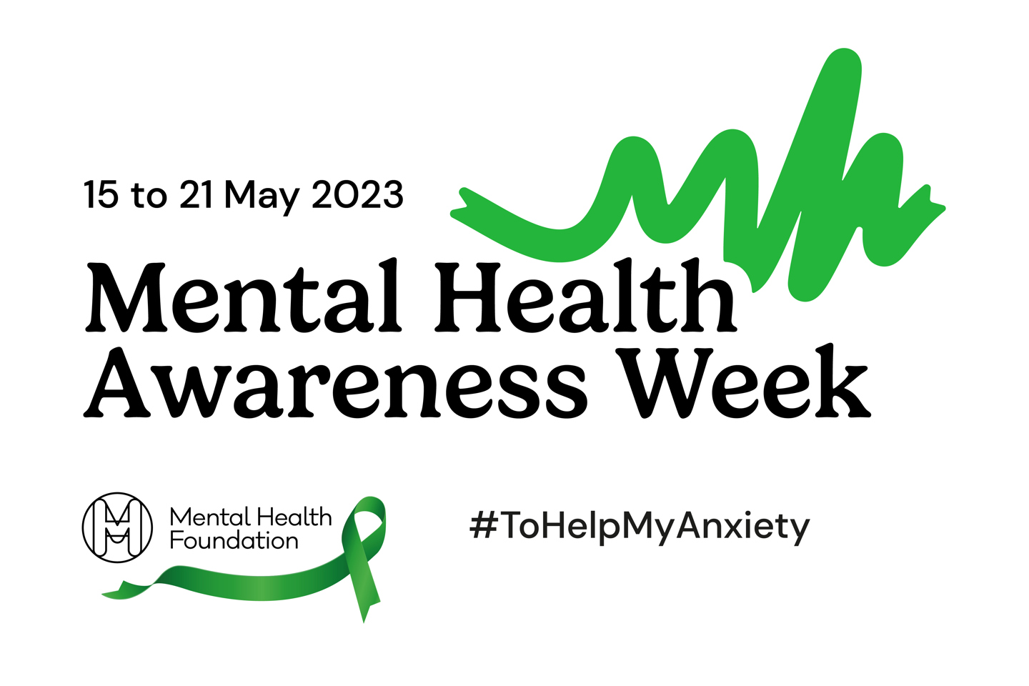 MHAW Logo 2023 English Black Updated Hashtag