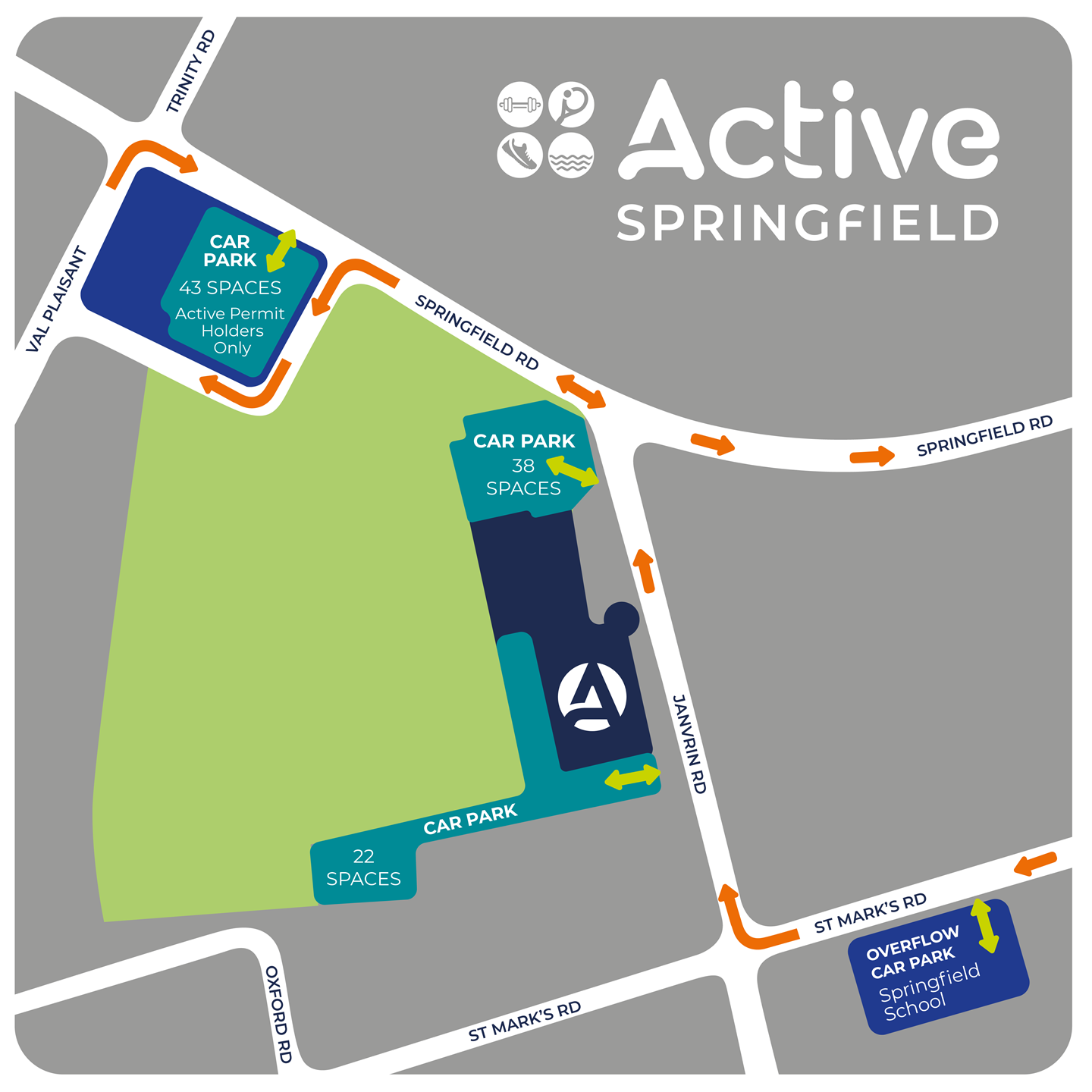 Active Springfield Carpark Square