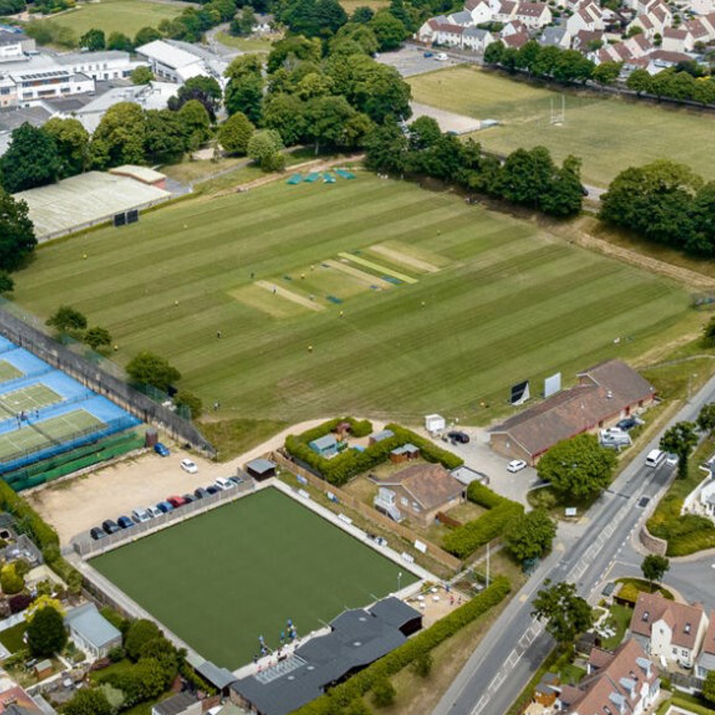 Grainville Playing Fields Aerial Image 2 2023