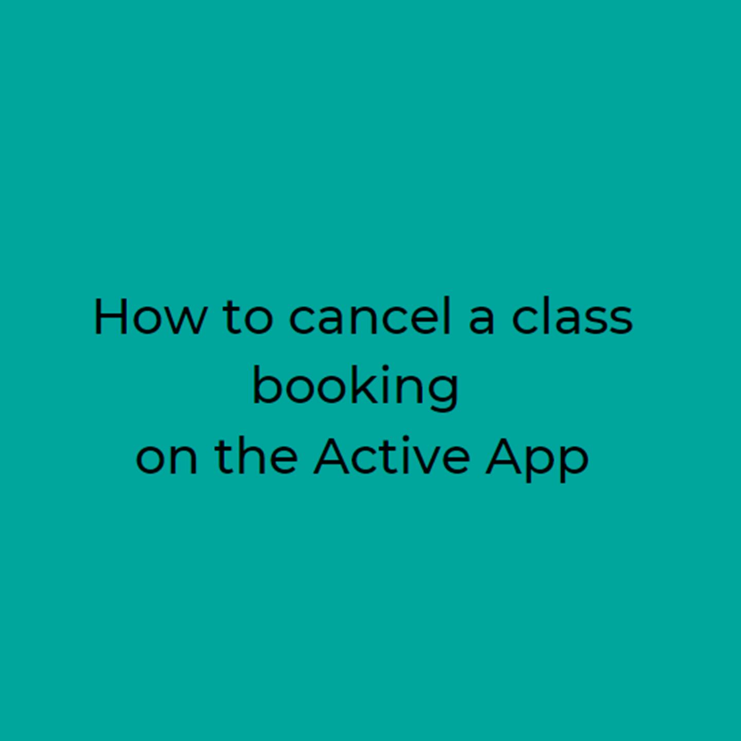 Cancel Booking Square For Web